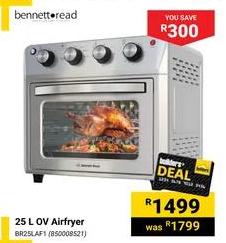 Bennett Read 25 L OV Airfryer Builders Specials In Vereeniging