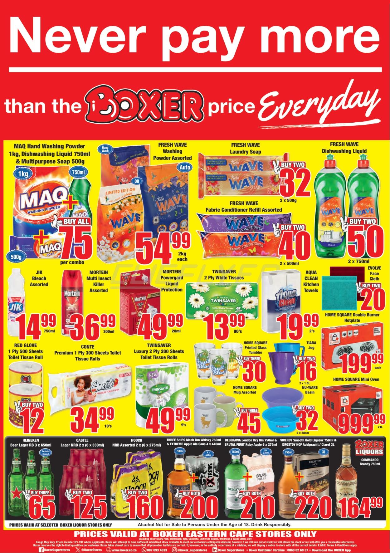 Boxer Superstores Catalogue