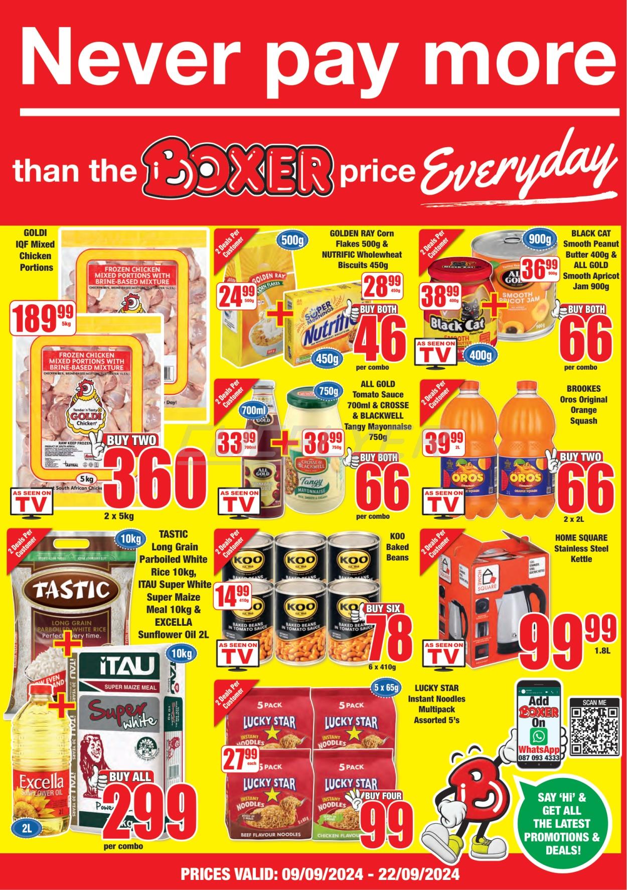 Boxer Superstores Catalogue