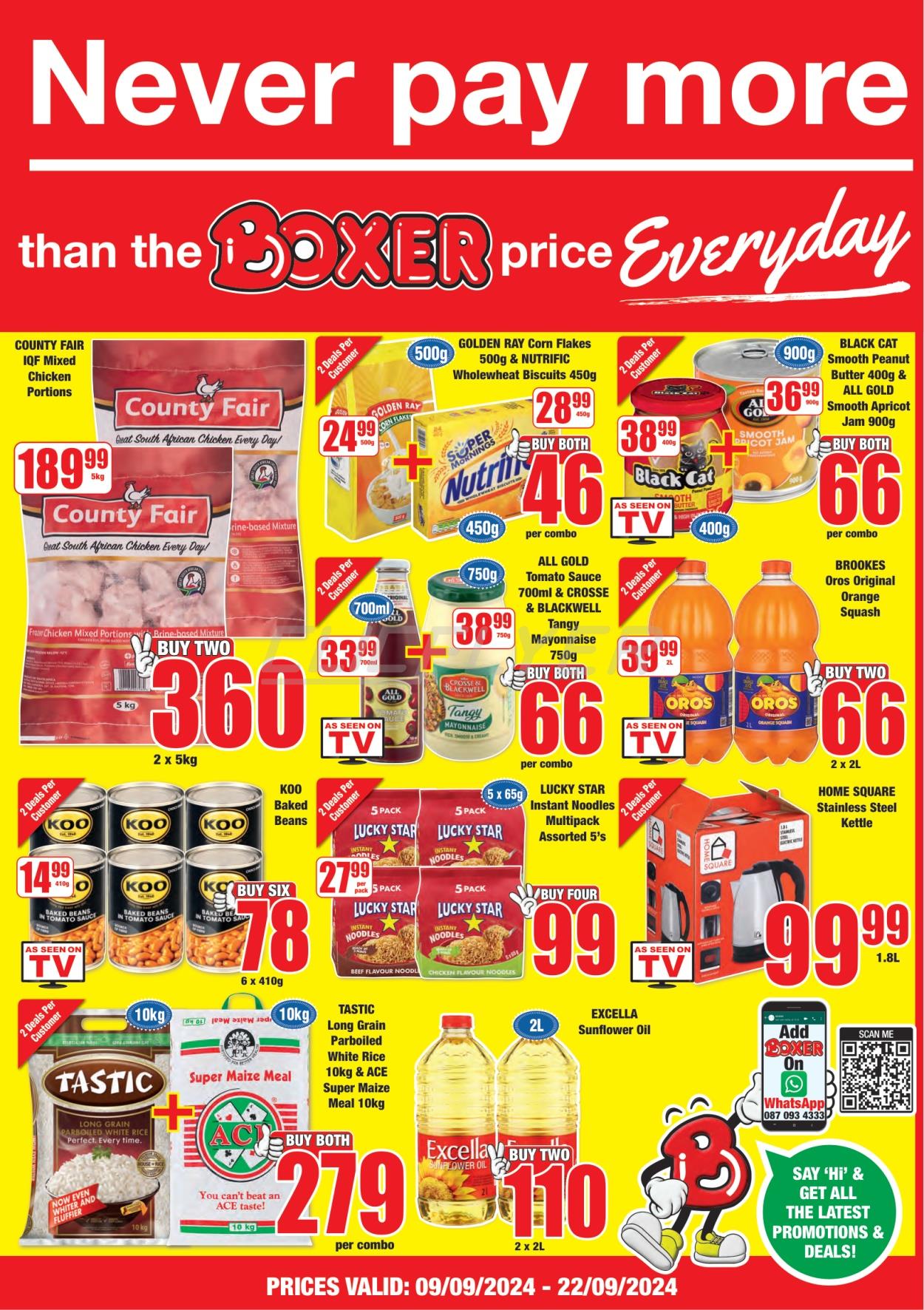 Boxer Superstores Catalogue