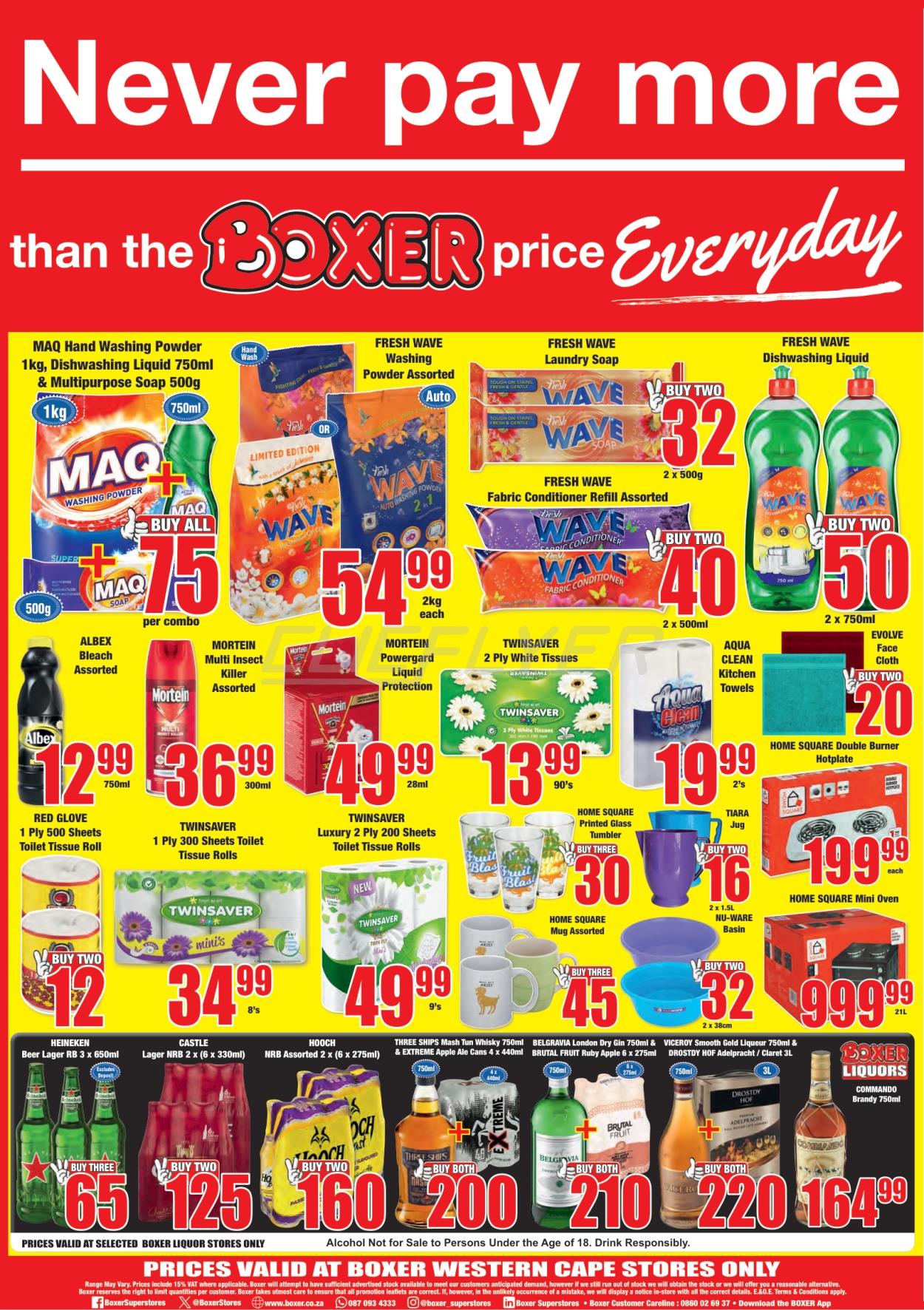 Boxer Superstores Catalogue