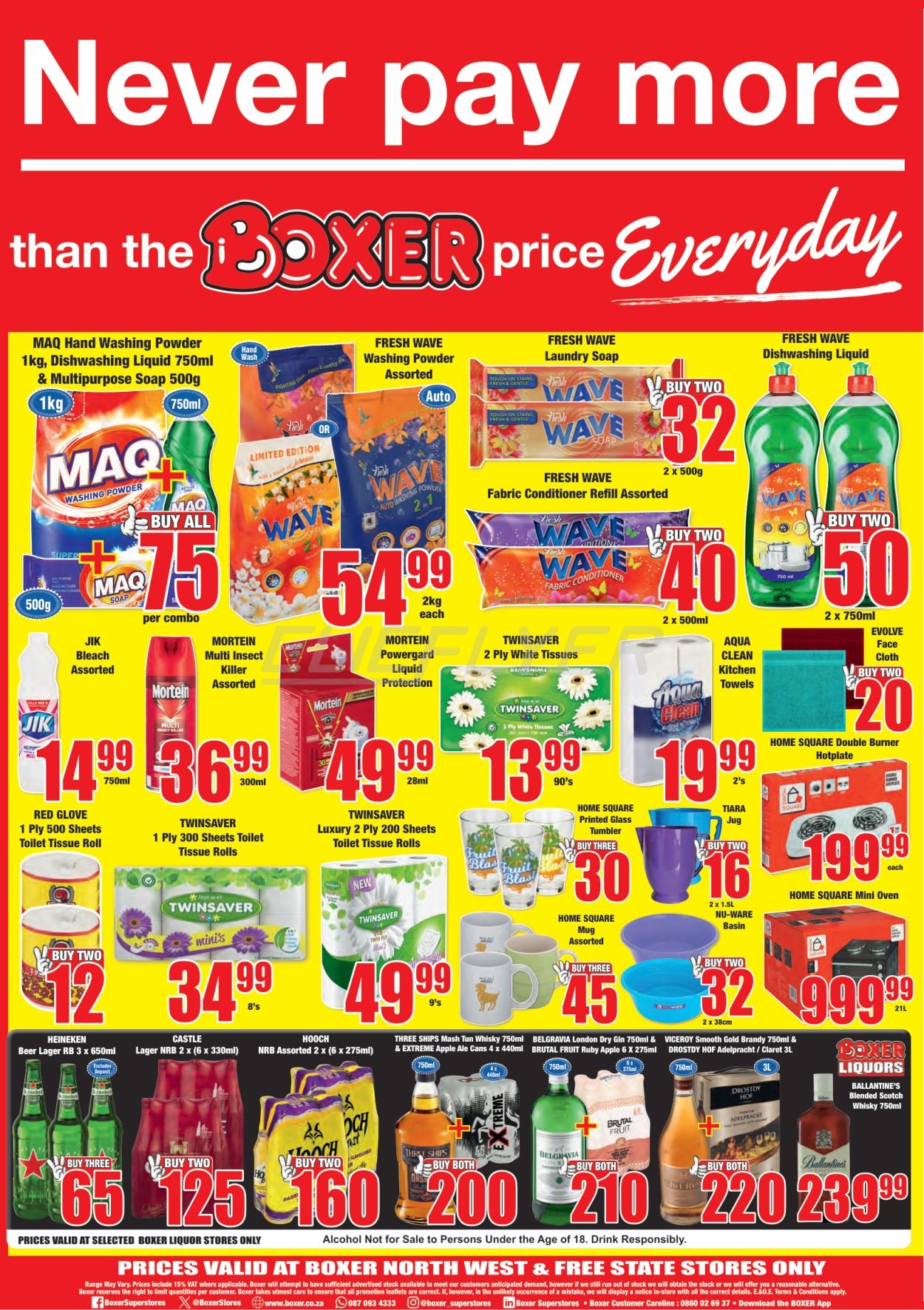 Boxer Superstores Catalogue