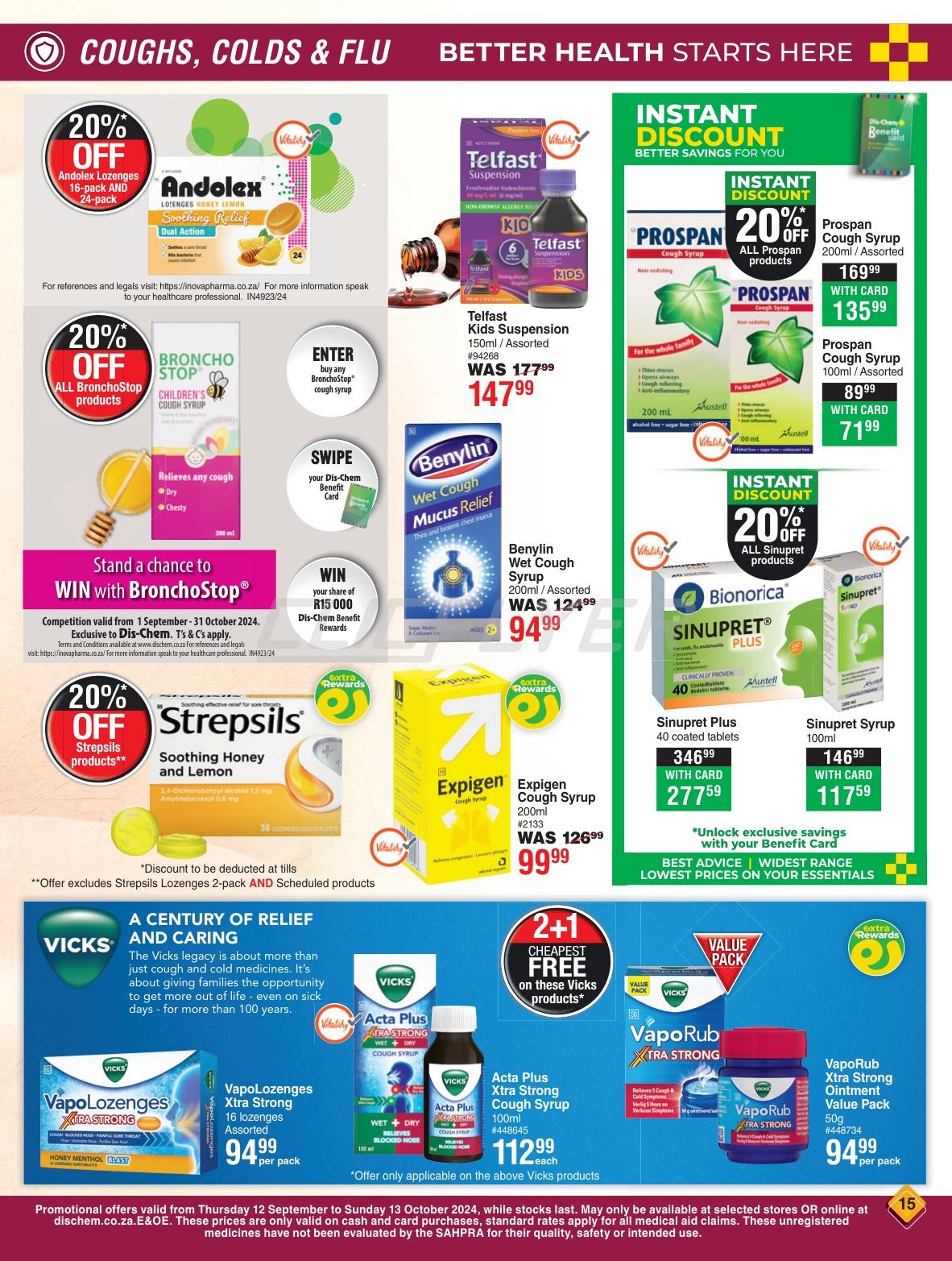 Dis-Chem Pharmacies Catalogue