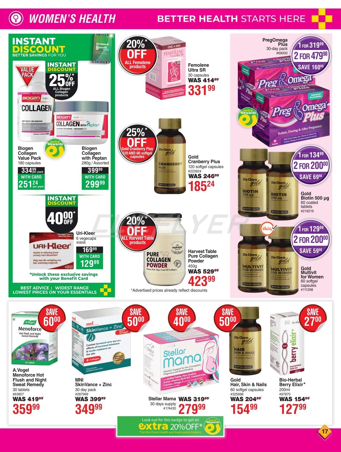 Dis-Chem Pharmacies Catalogue