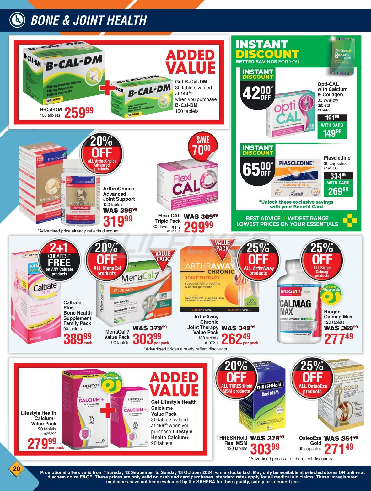 Dis-Chem Pharmacies Catalogue