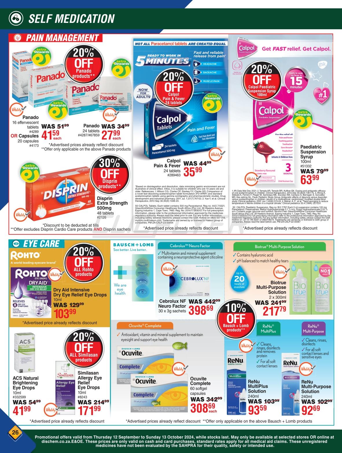 Dis-Chem Pharmacies Catalogue