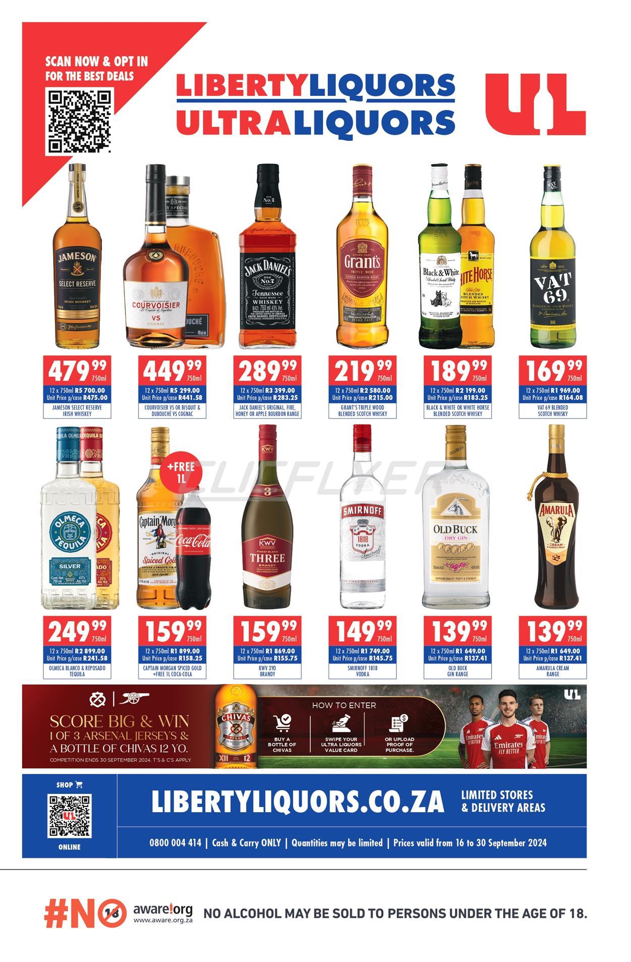 Ultra Liquors Catalogue