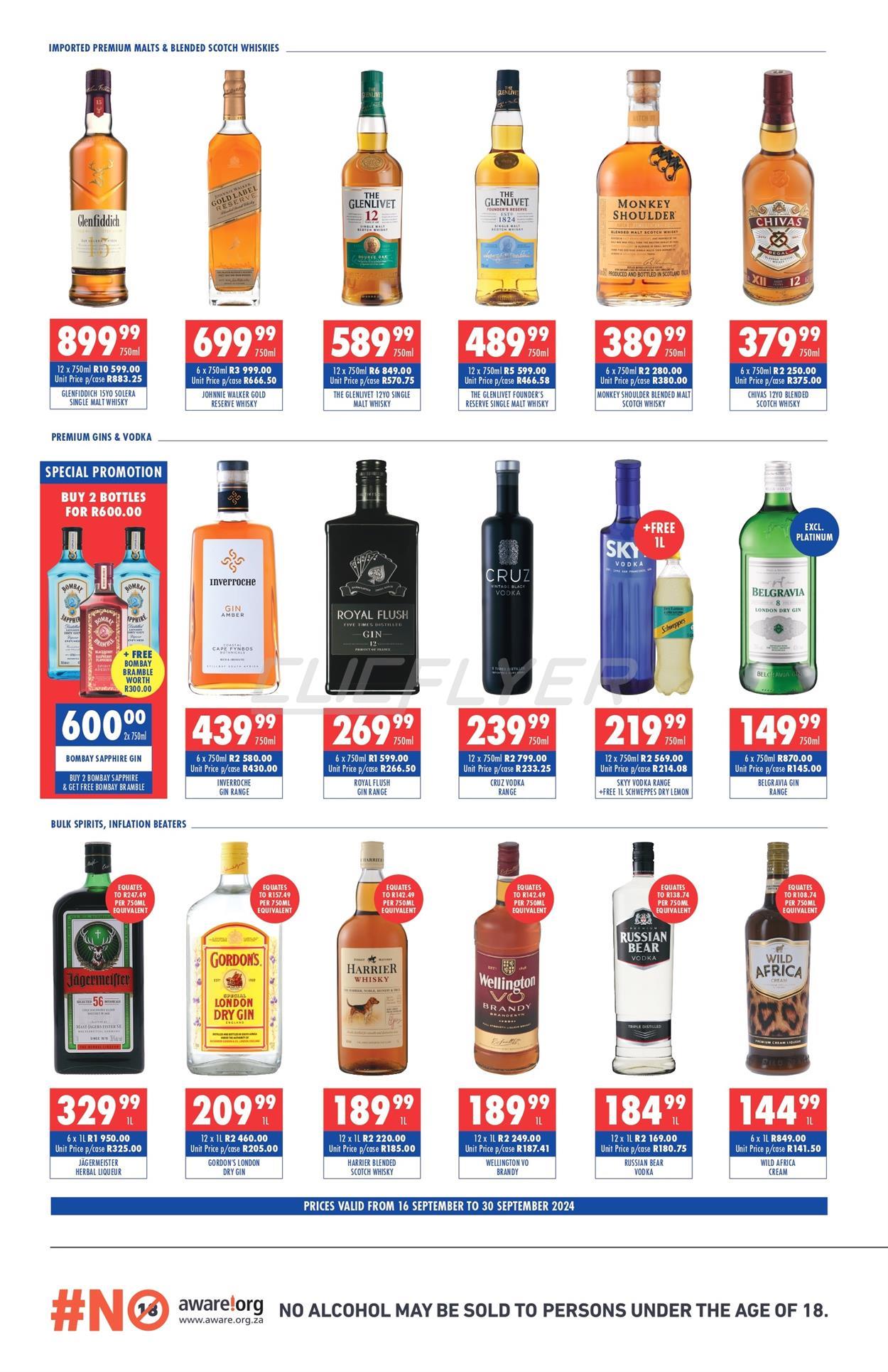 Ultra Liquors Catalogue