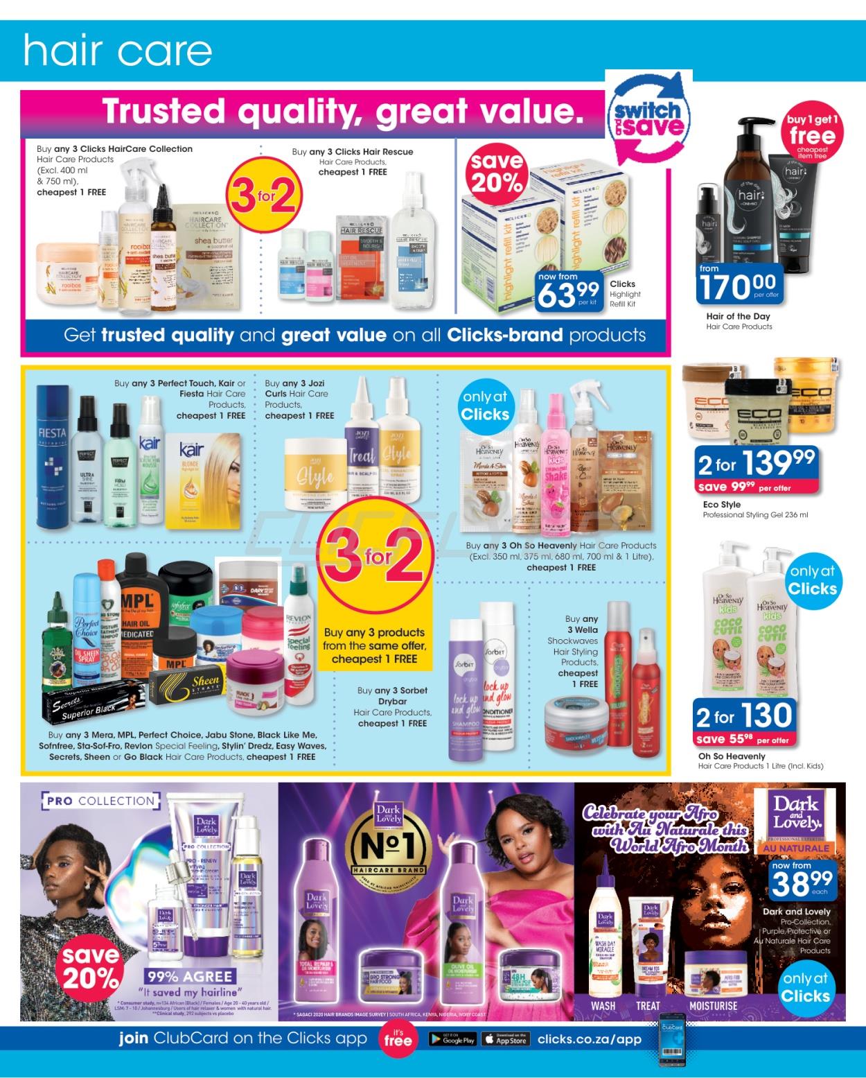 Clicks Catalogue