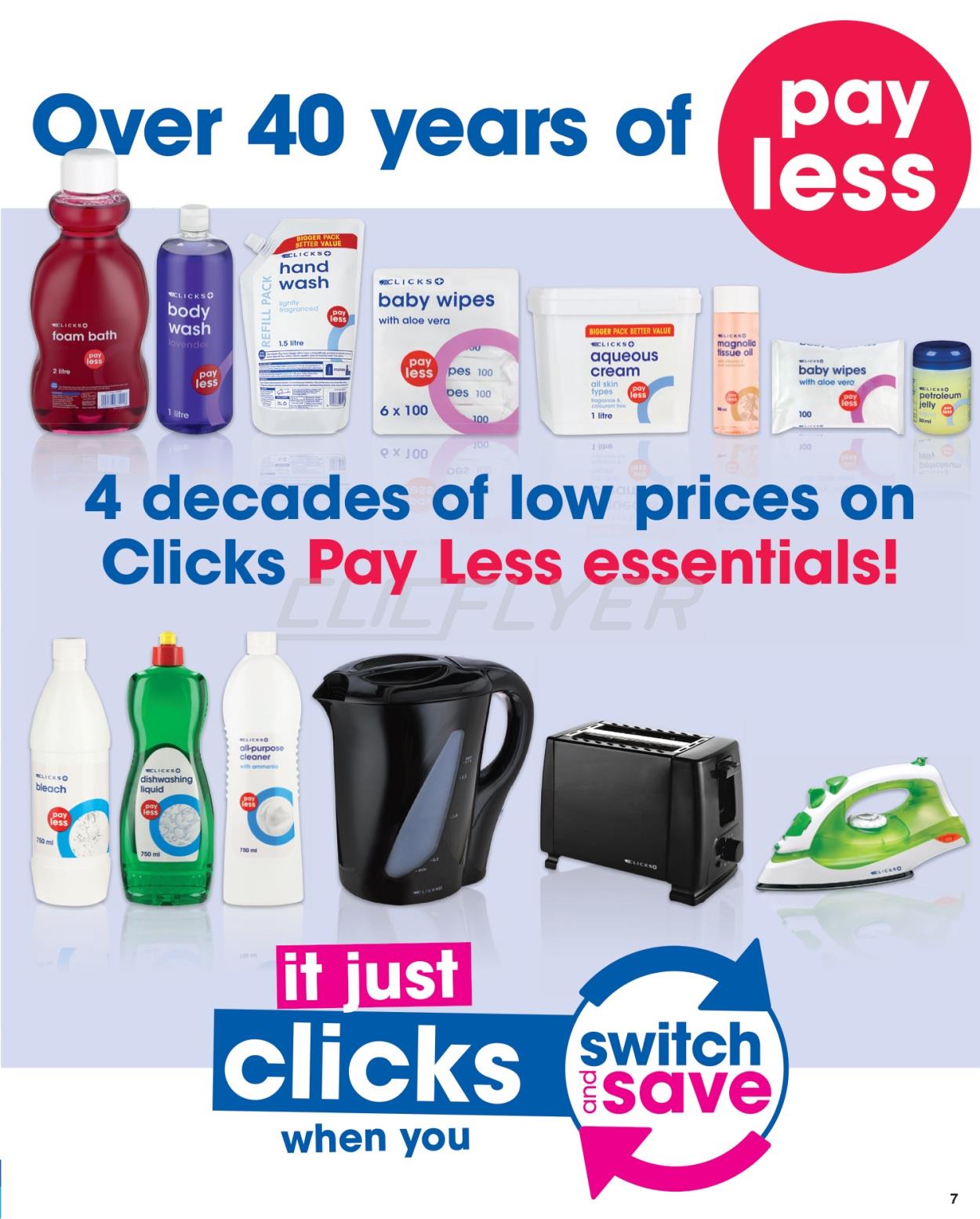 Clicks Catalogue