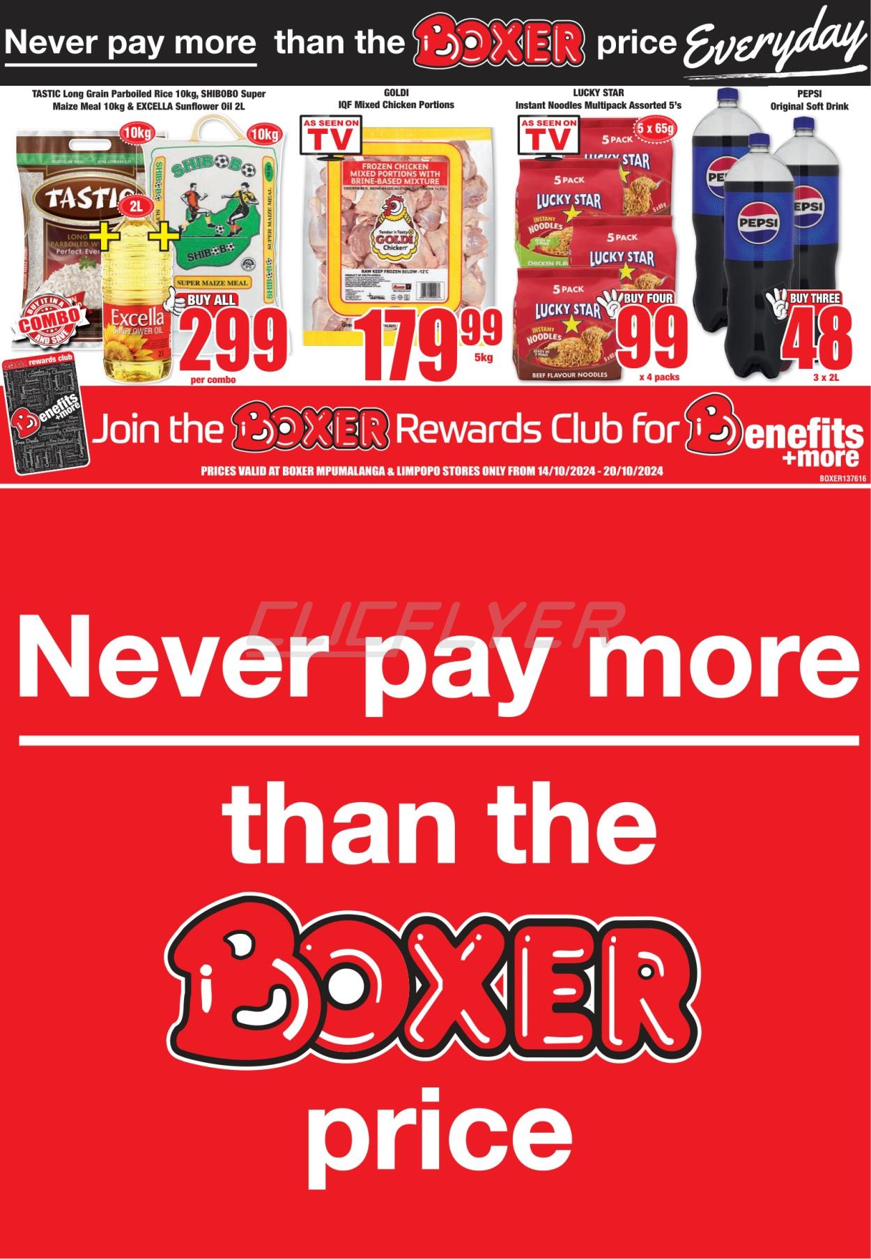 Boxer Superstores Catalogue