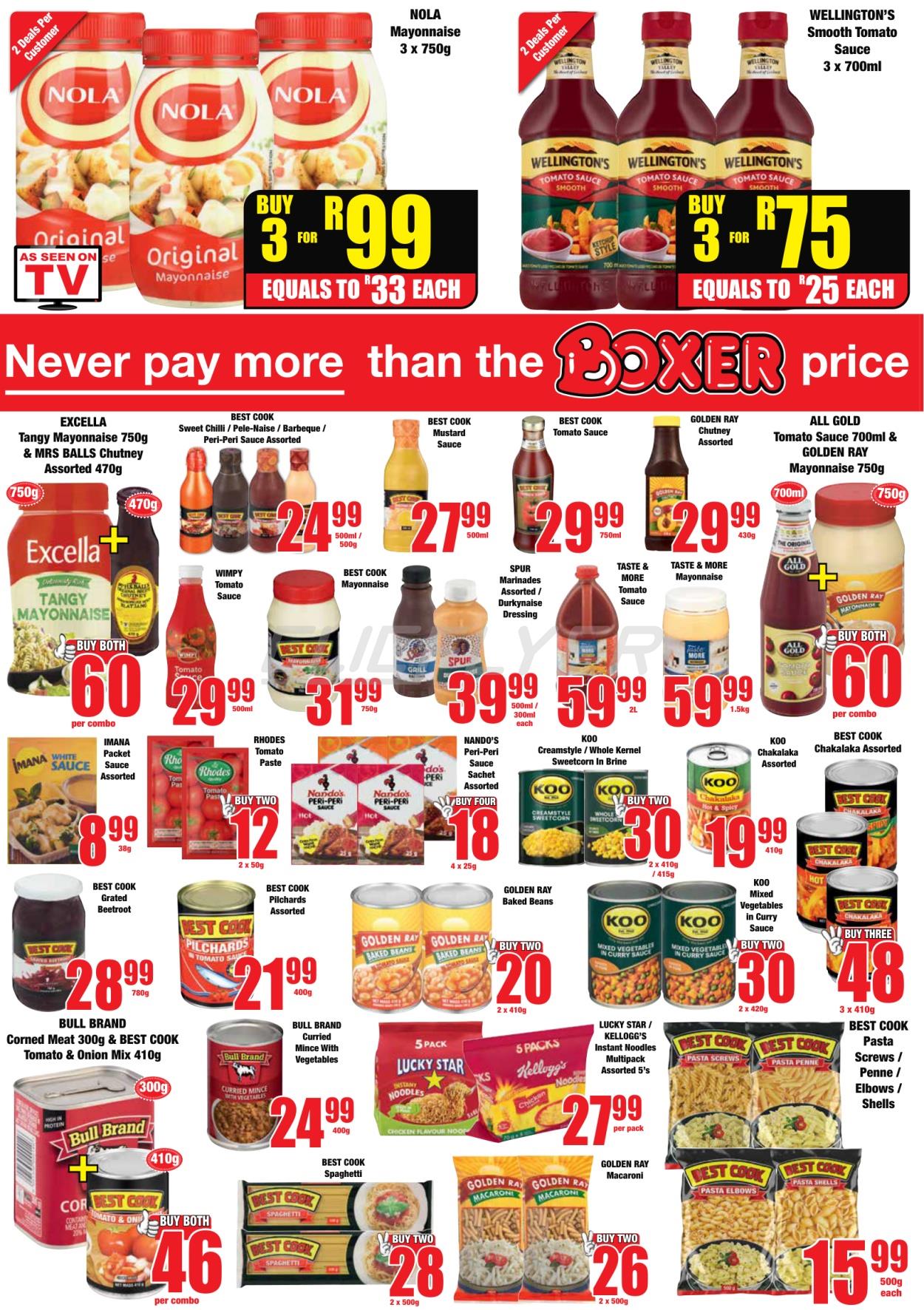 Boxer Superstores Catalogue