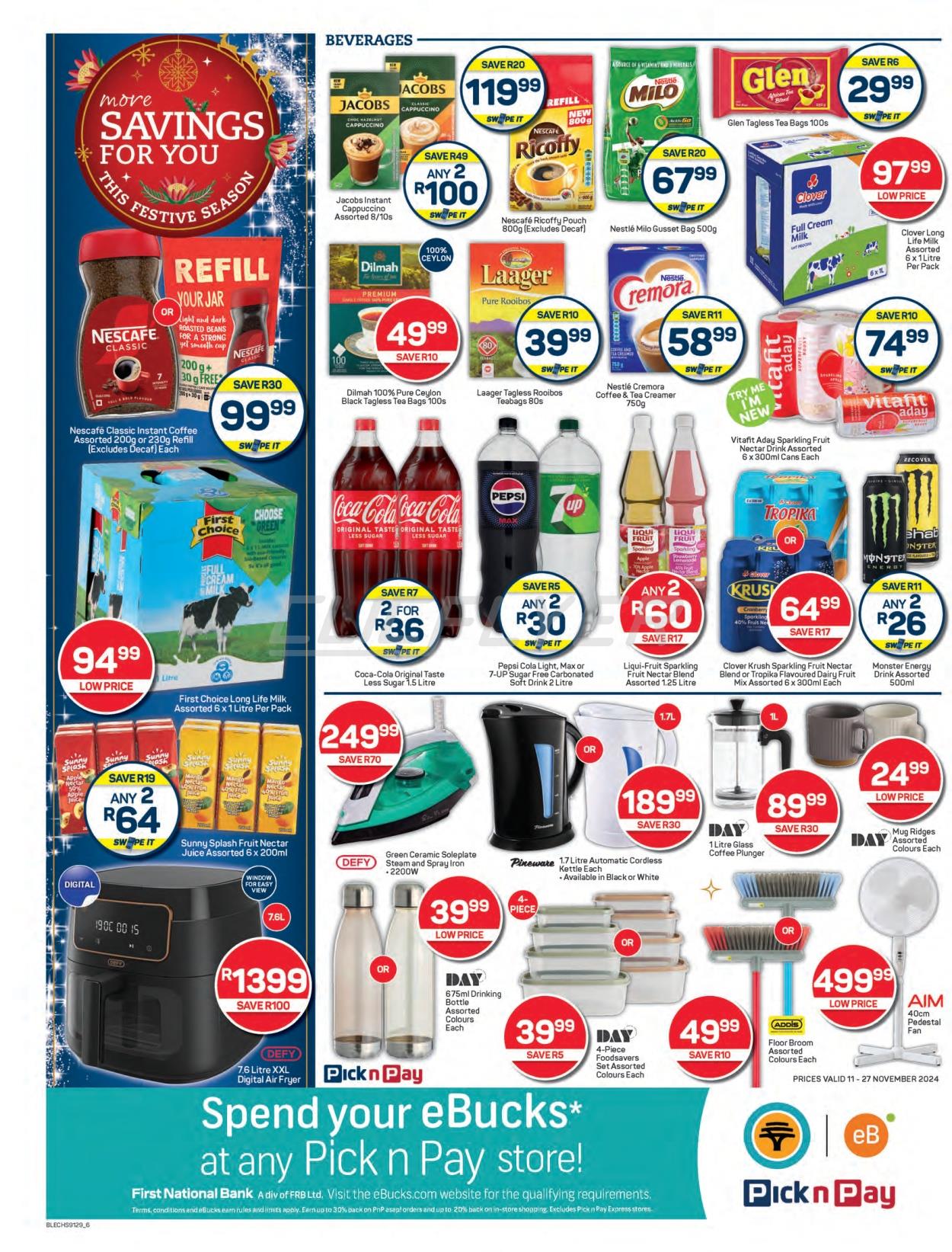 Pick N Pay Catalogue