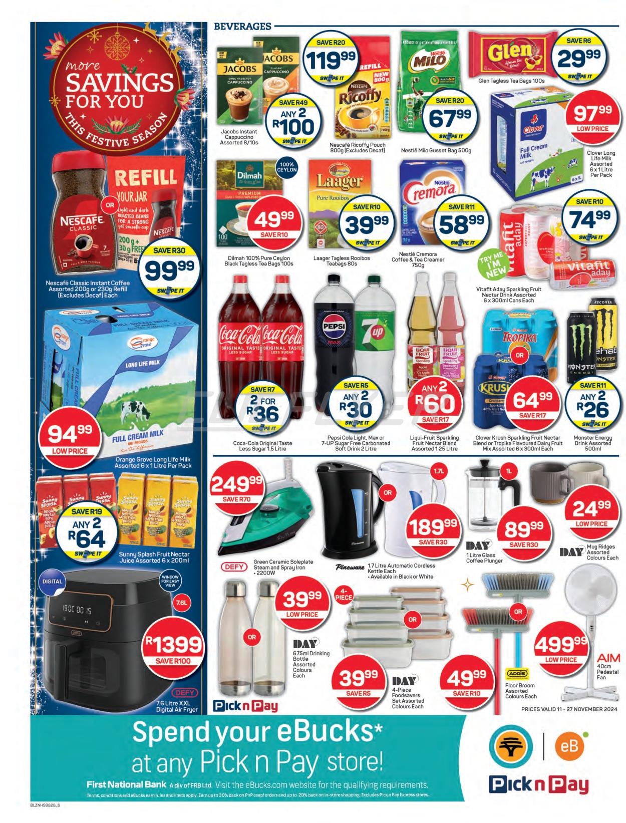 Pick N Pay Catalogue