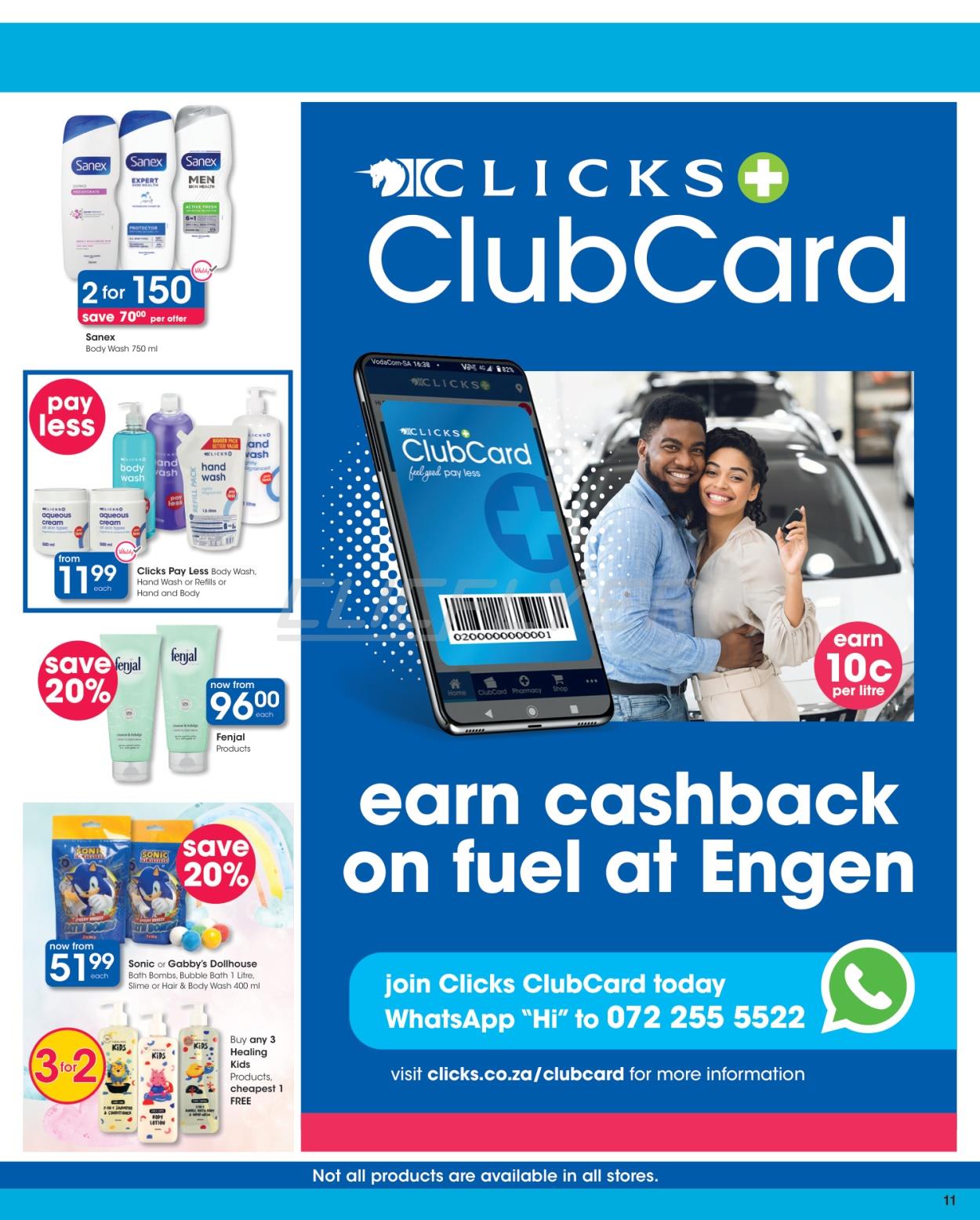 Clicks Catalogue