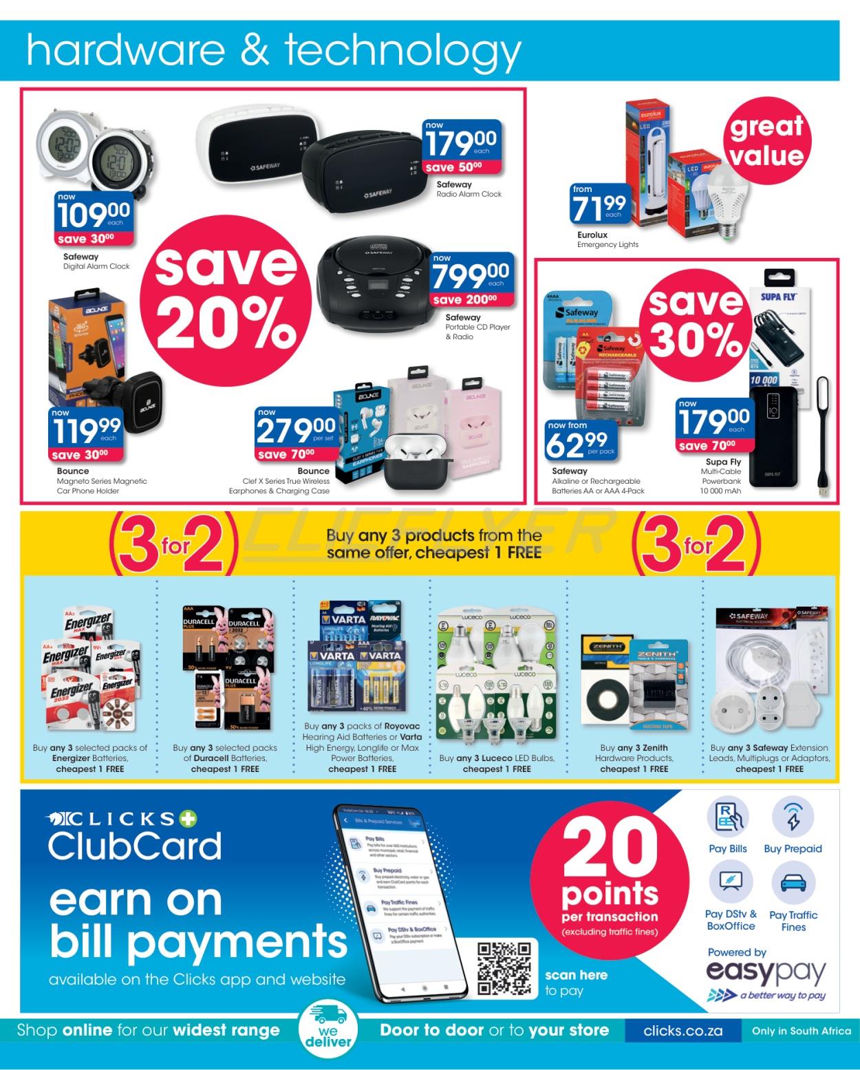 Clicks Catalogue