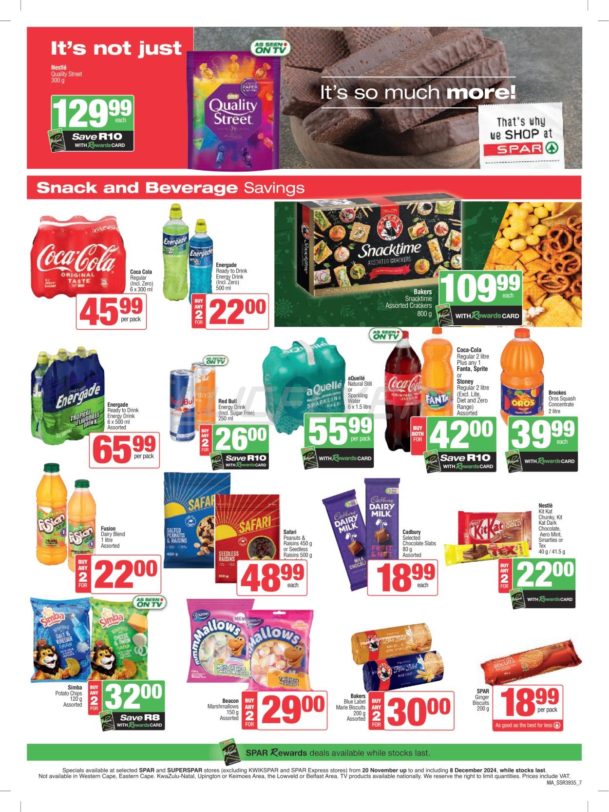 Spar Catalogue