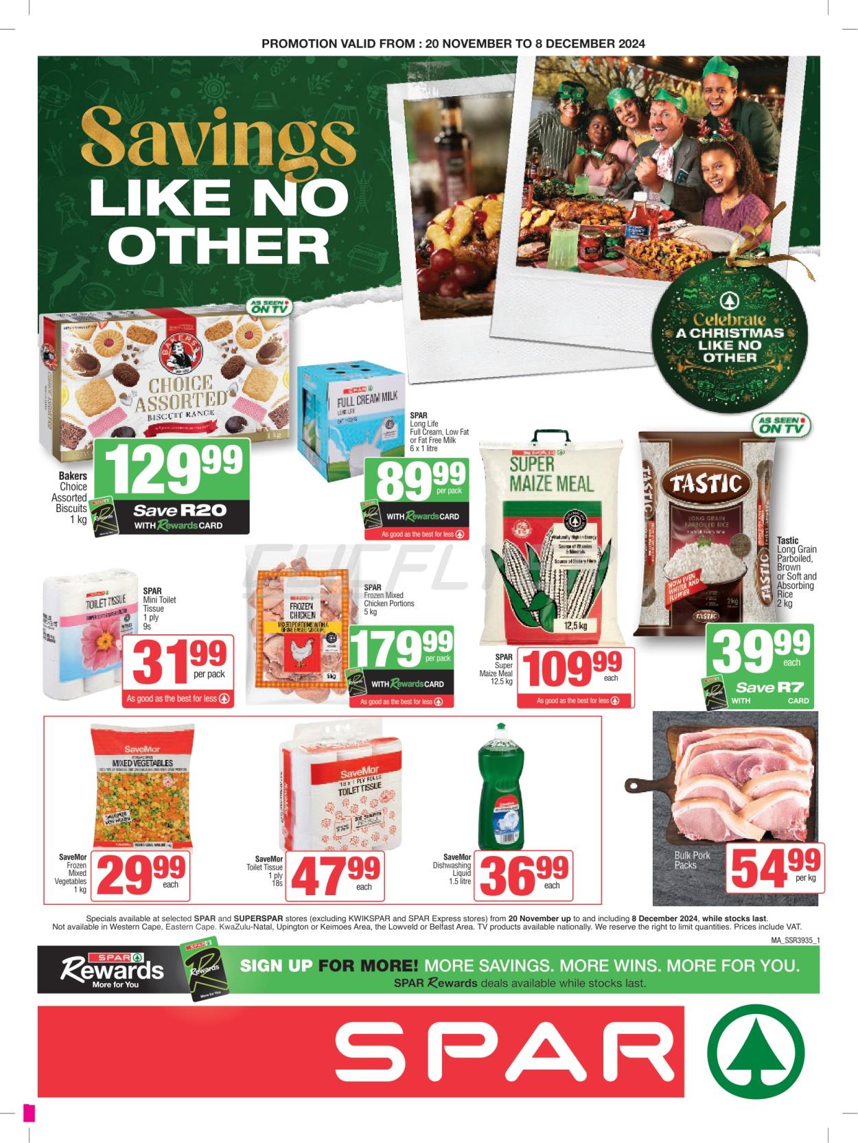 Spar Catalogue