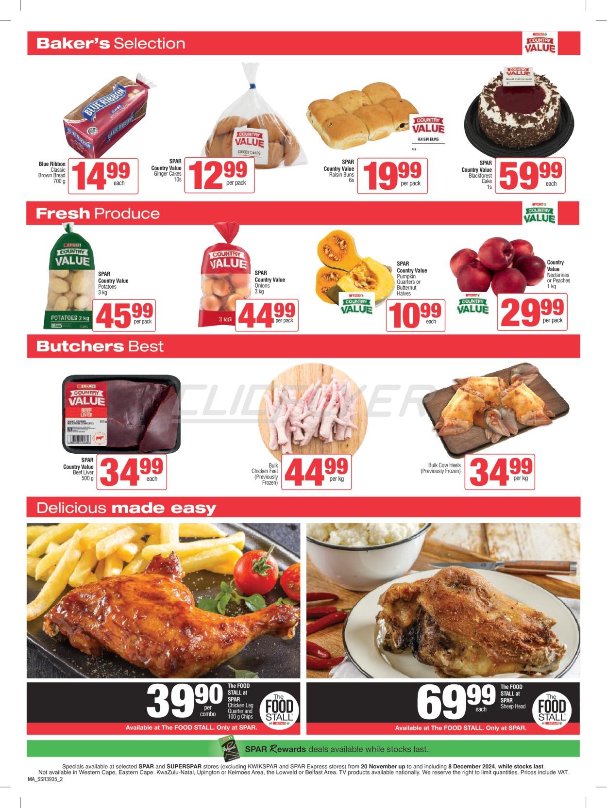 Spar Catalogue