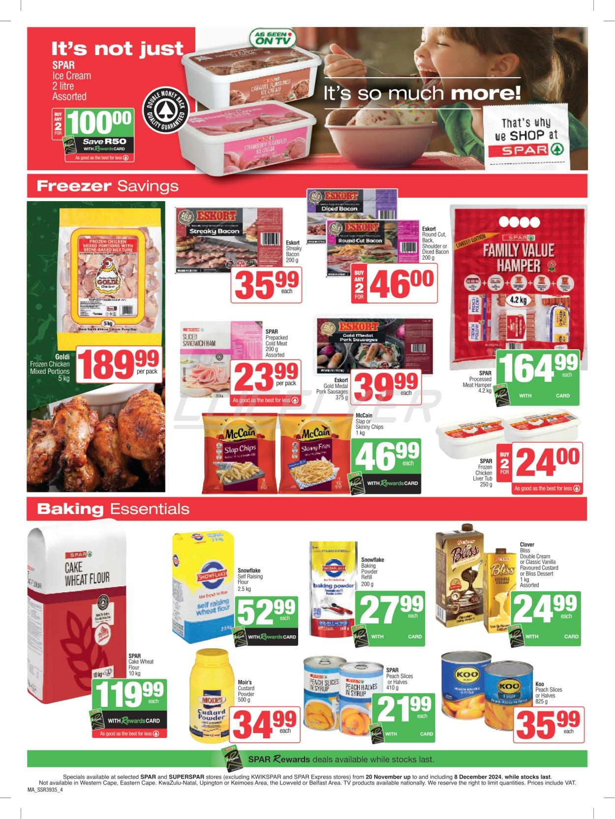 Spar Catalogue