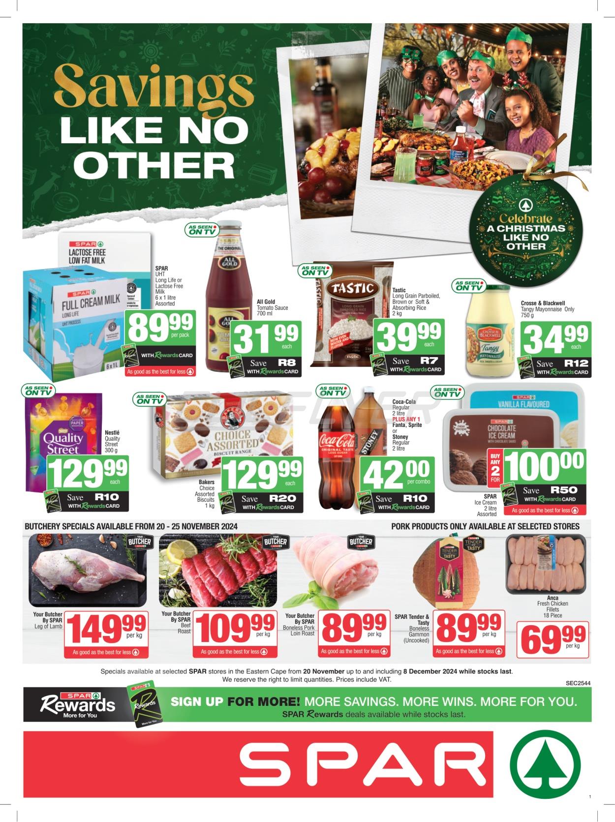 Spar Catalogue