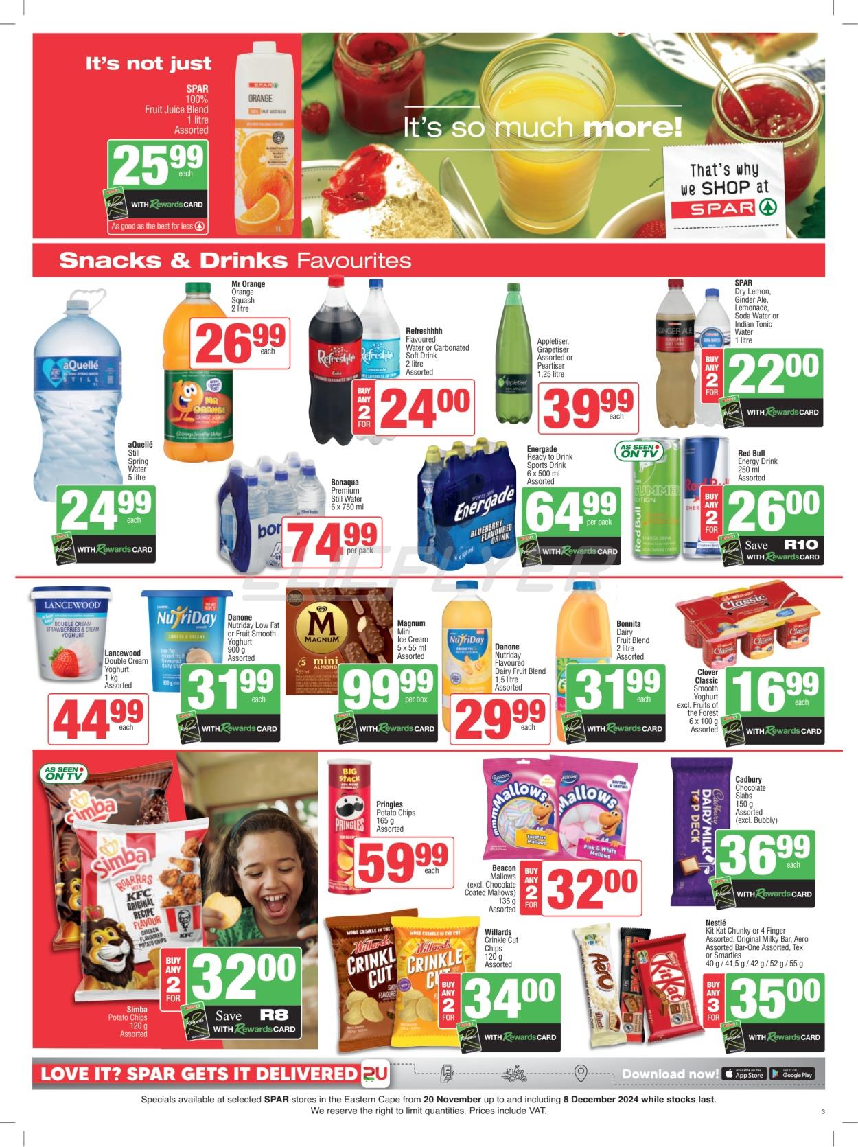 Spar Catalogue