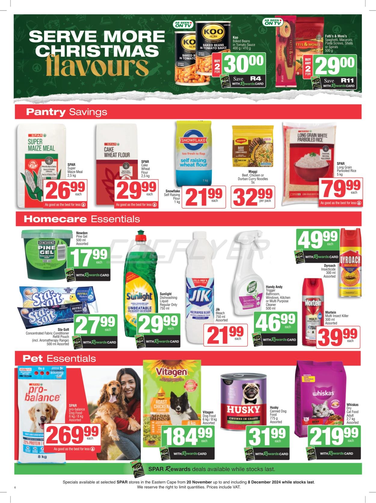 Spar Catalogue