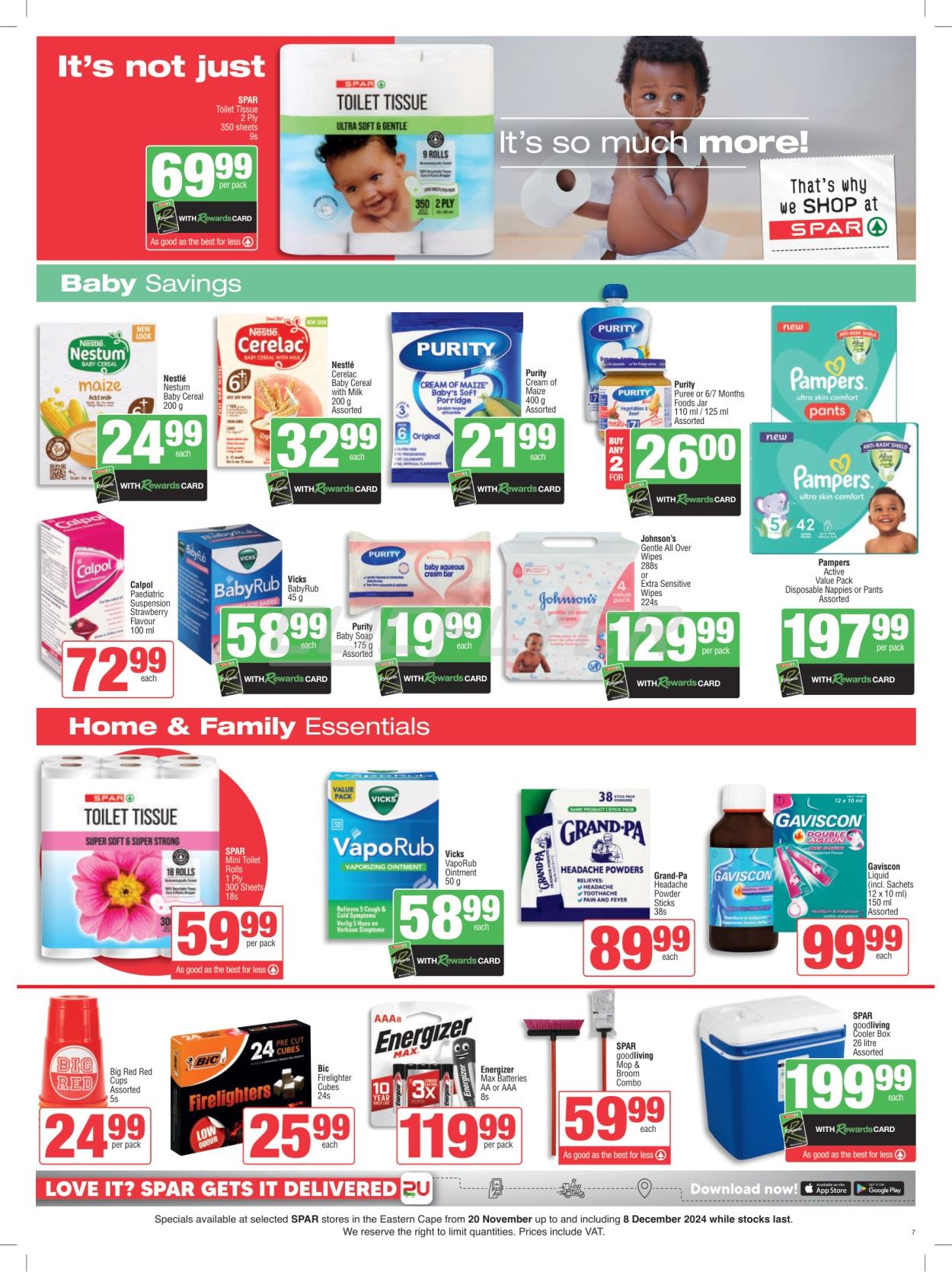 Spar Catalogue