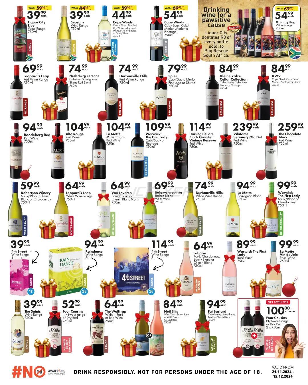 LIQUOR CITY Catalogue