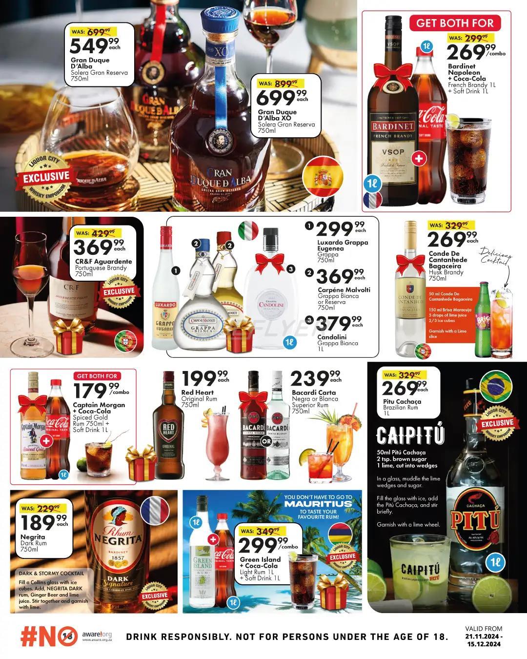 LIQUOR CITY Catalogue