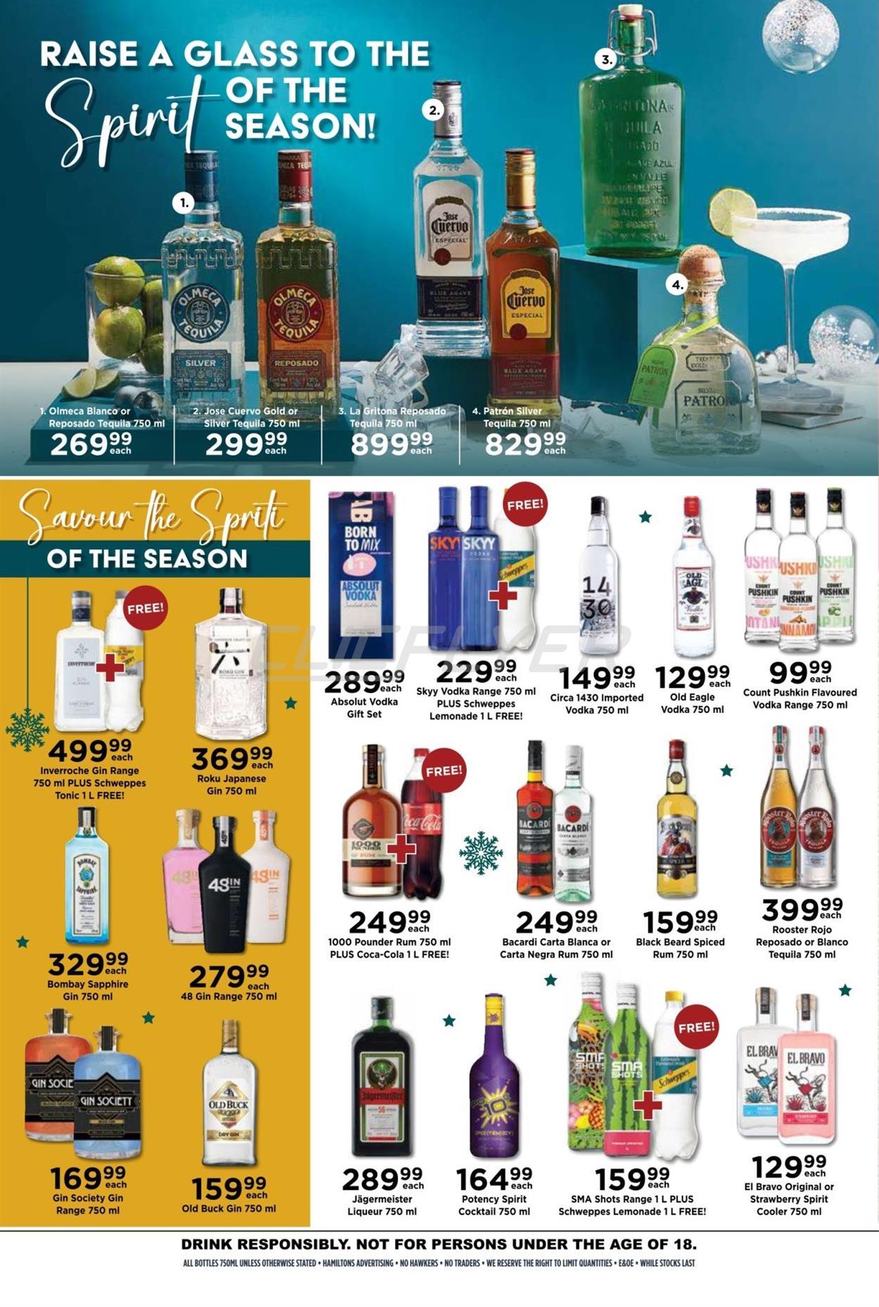 DIAMOND’S DISCOUNT LIQUOR Catalogue