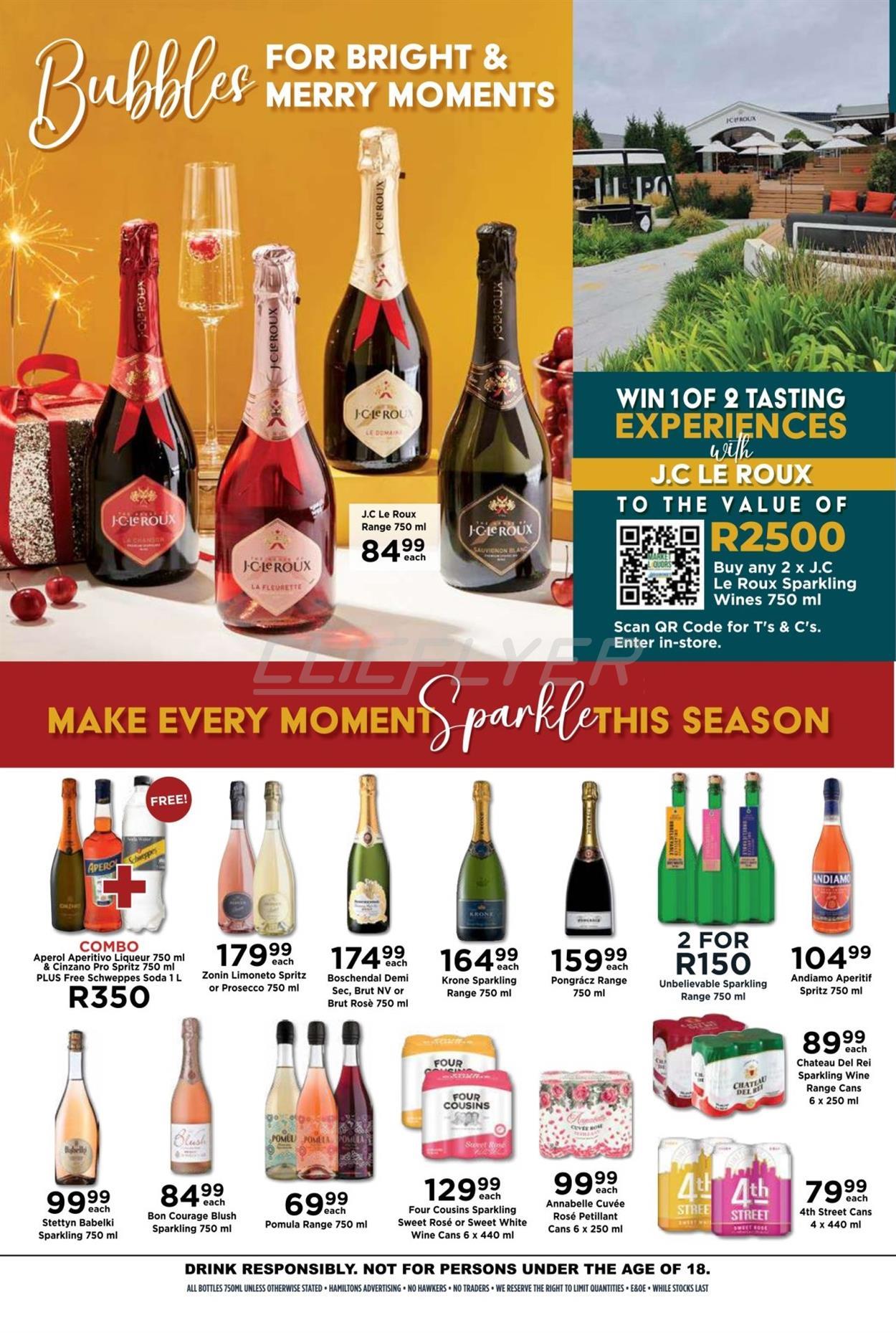 DIAMOND’S DISCOUNT LIQUOR Catalogue