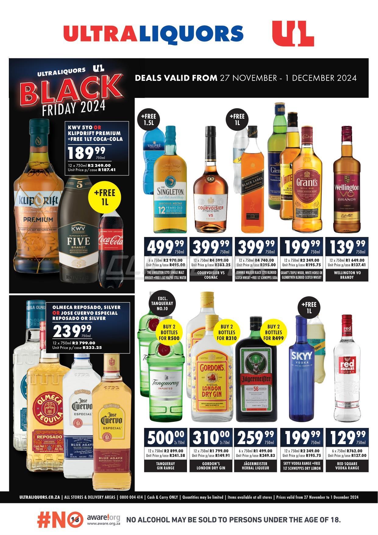 Ultra Liquors Catalogue