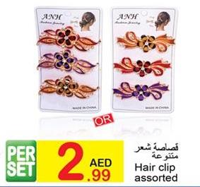 Hair clip assorted