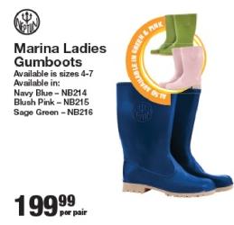 Marina Ladies Gumboots