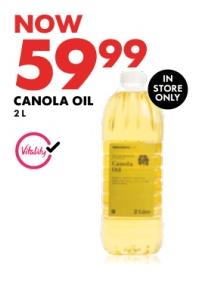 WOOLWORTHS CANOLA OIL 2L