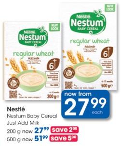 Nestlé Nestum Baby Cereal regular wheat Just Add Milk