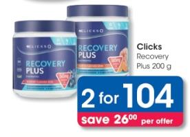 Clicks Recovery Plus