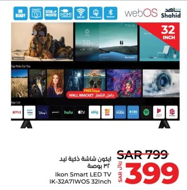 Ikon Smart LED TV IK-32A71WOS  32 Inch