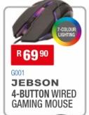 JEBSON 4-Button Wired Gaming Mouse  