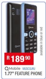 QMobile MUSICGURU 1.77" FEATURE PHONE 