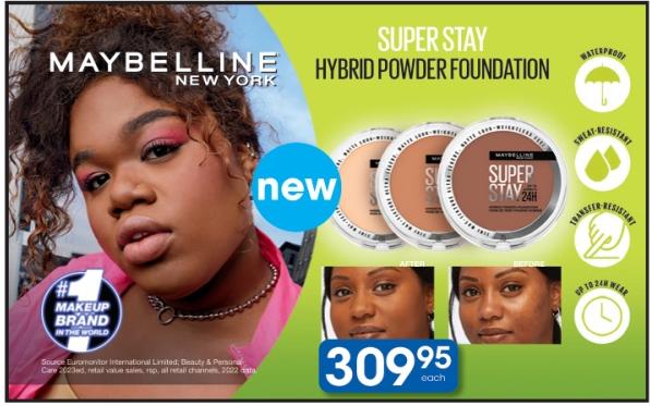 Maybelline SUPER STAY HYBRID POWDER FOUNDATION