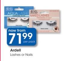 Ardell Lashes or Nails 