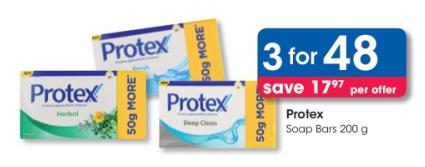 Protex Soap Bars 200g