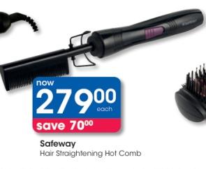 Safeway Hair Straightening Hot Comb