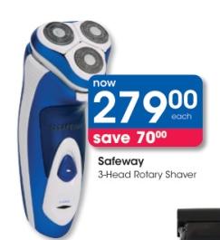 Safeway 3-Head Rotary Shaver