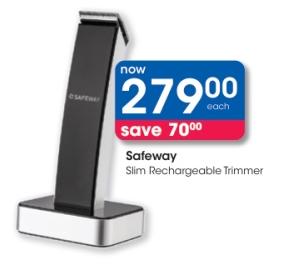 Safeway Slim Rechargeable Trimmer