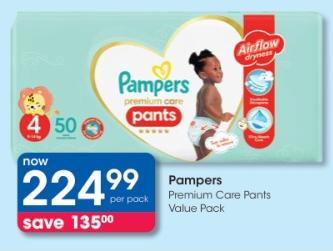 Pampers Premium Care Pants Value Pack