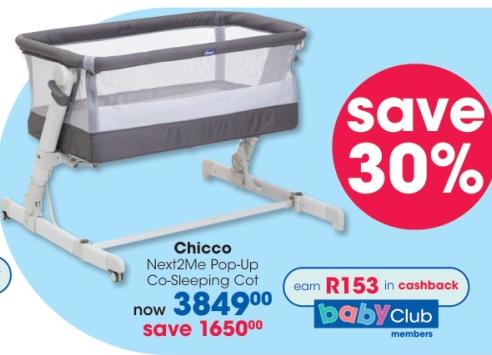 Chicco Next2Me Pop-Up Co-Sleeping Cot