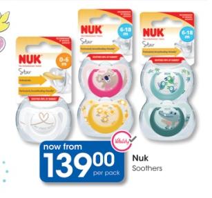 NUK Soothers